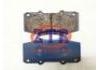 刹车片 Brake Pad Set:04465-0K240